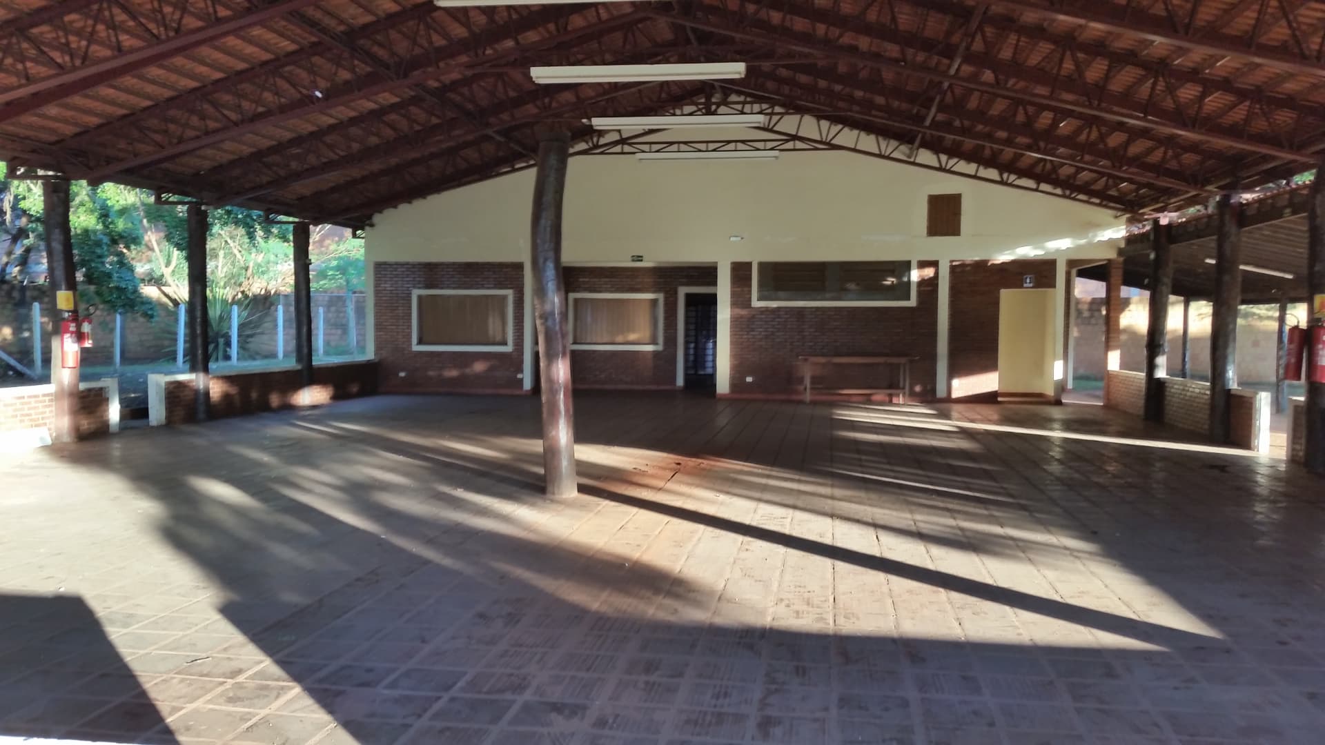 Salão principal — Estrutura inicial