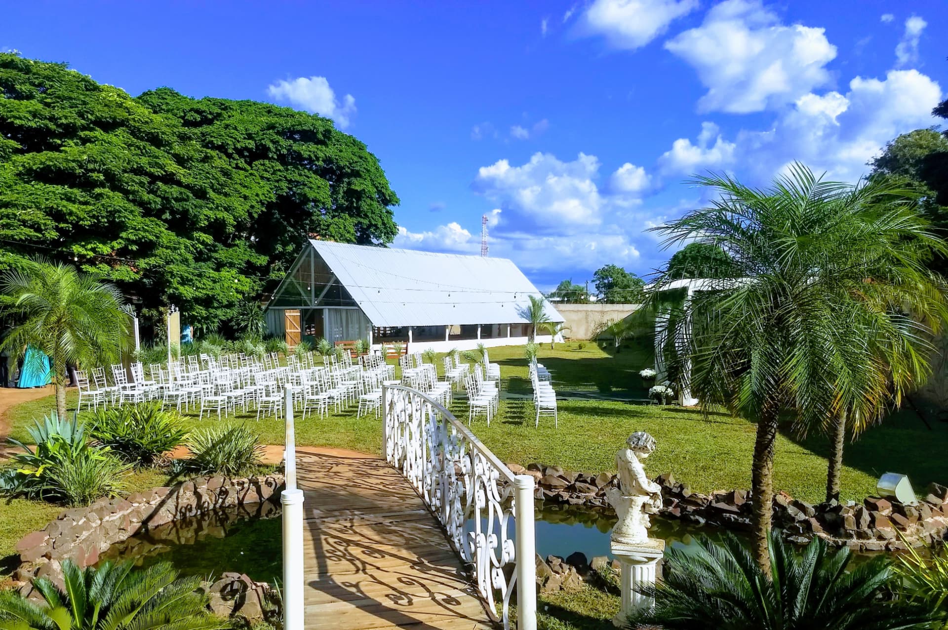 Jardim — Jardim e cerimônia